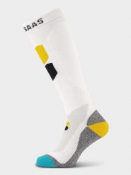 Skarpety narciarskie unisex Poederbaas Technical Bamboo Freeride 1 para. Białe skarpetki damskie POEDERBAAS, bez wzorów, z puchu. Za 156.02 zł.