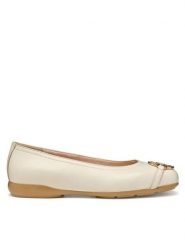Geox Baleriny D Annytah W D55XYA 00085 C1122 Beżowy. Brązowe balerinki damskie Geox, bez wzorów, ze skóry. Za 329.99 zł.