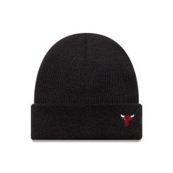 Czapka New Era Mini Logo Cuff Beanie Chibul Dorośli. Czarne czapki damskie New Era, bez wzorów, z materiału. Za 199.99 zł.