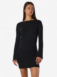 Noisy may Sukienka w kolorze srebrno-czarnym rozmiar: S. Czarne sukienki damskie Noisy may, bez wzorów, bez ramiączek. Za 88.02 zł.