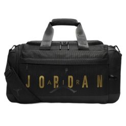 Torba sportowa treningowa Air Jordan Jumpman Duffle Czarna SM0920-K5X. Czarne torby sportowe Jordan, bez wzorów. Za 343.85 zł.