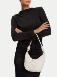 Guess Torebka HWQL96 58180 Biały. Białe torebki klasyczne damskie Guess, ze skóry, bez dodatków. Za 319.99 zł.