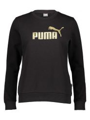 Puma Bluza "Essentials+" w kolorze czarnym rozmiar: S. Czarne bluzy damskie Puma, s, bez wzorów, bez kaptura. Za 169.45 zł.