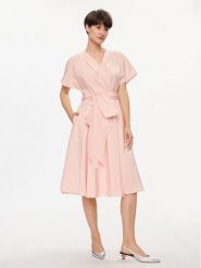 Weekend Max Mara Sukienka koszulowa Giambo 2415221172 Różowy A-Line Fit. Czerwone sukienki damskie Weekend Max Mara, bez wzorów, z syntetyku, bez ramiączek. Za 839.99 zł.