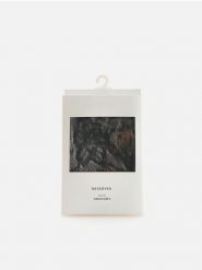 Koronkowe rajstopy - szary. Szare rajstopy Reserved, bez wzorów, z koronki. Za 49.99 zł.