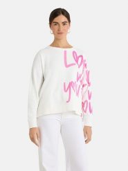 LIEBLINGSSTÜCK Bluza "Skip" w kolorze biało-jasnoróżowym rozmiar: XL. Białe bluzy damskie LIEBLINGSSTÜCK, xl, bez wzorów, bez kaptura. Za 263.53 zł.