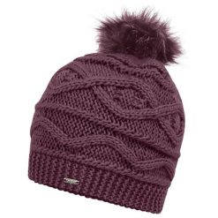 Czapka Damska Pompon Remind II. Fioletowe czapki damskie Dare 2b, bez wzorów, z dzianiny. Za 98.99 zł.
