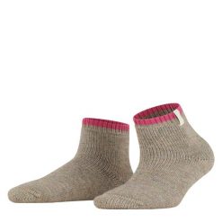 Skarpetki damskie Falke Cosy Plush. Szare skarpetki damskie Falke, bez wzorów, z elastanu. Za 119.50 zł.