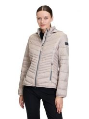 Betty Barclay Kurtka pikowana w kolorze beżowym rozmiar: 40. Brązowe kurtki damskie Betty Barclay, bez wzorów, bez kaptura. Za 260.99 zł.