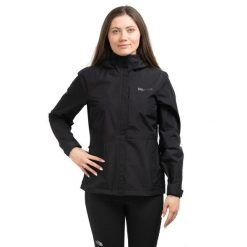 Kurtka trekkingowa damska Minimalist Women. Czarne kurtki damskie Marmot, s, bez wzorów, bez kaptura. Za 811.92 zł.