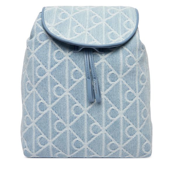 Plecak Calvin Klein. Niebieskie plecaki Calvin Klein, bez wzorów, z denimu. Za 476.99 zł.