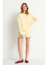 Rich & Royal Bluza w kolorze żółtym rozmiar: S. Żółte bluzy damskie Rich & Royal, s, bez wzorów, z bawełny, bez kaptura. Za 149.95 zł.