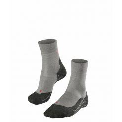 Skarpetki damskie Falke RU4 Wool. Szare skarpetki damskie Falke, bez wzorów, z poliamidu. Za 147.50 zł.