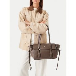 Torebka Beverly Hills Polo Club. Szare torebki klasyczne damskie Beverly Hills Polo Club, bez dodatków. Za 299.99 zł.
