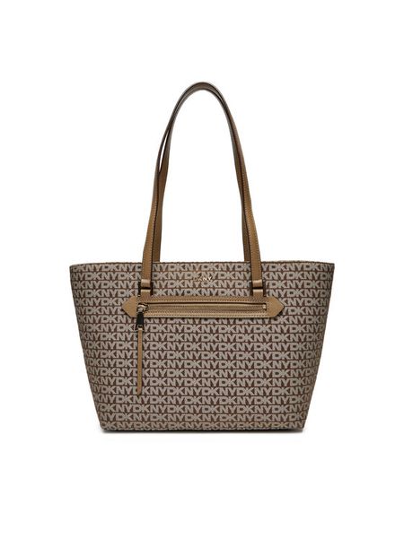 DKNY Torebka Bryant R43AFE20 Brązowy. Brązowe torebki klasyczne damskie DKNY, ze skóry, bez dodatków. Za 869.99 zł.