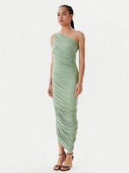NORMA KAMALI Sukienka koktajlowa KK1253PL287835 Zielony Slim Fit. Zielone sukienki damskie Norma Kamali, bez wzorów, z syntetyku, wizytowe, bez ramiączek. Za 1,579.00 zł.