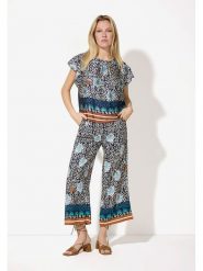 More & More Bluzka ze wzorem rozmiar: 46. Bluzki damskie More & More, bez wzorów, z bawełny, bez kołnierzyka, bez ramiączek. Za 68.95 zł.