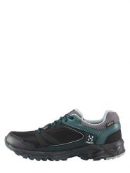 Haglöfs Buty turystyczne "Trail Q Fuse GT" w kolorze czarno-morskim rozmiar: 38 2/3. Czarne obuwie trekkingowe damskie Haglöfs, z gore-texu, bez zapięcia. Za 264.15 zł.
