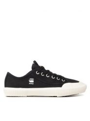 G-Star Raw Trampki Noril Cvs Bsc W 2211 029502 Czarny. Czarne trampki damskie G-Star Raw, bez wzorów, z materiału, bez zapięcia. Za 179.99 zł.