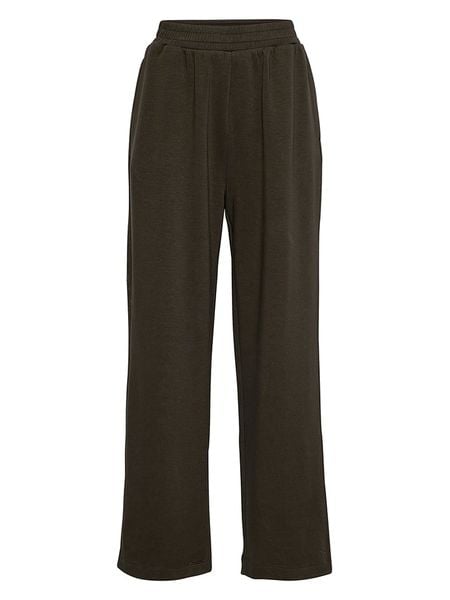 MOSS COPENHAGEN Spodnie w kolorze brązowym rozmiar: S/M. Brązowe spodnie materiałowe damskie Moss Copenhagen, bez wzorów, z materiału. Za 152.62 zł.