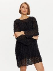 Karen by Simonsen Sukienka koktajlowa Rubina 10105170 Czarny Oversize. Czarne sukienki damskie Karen by Simonsen, bez wzorów, z syntetyku, wizytowe, bez ramiączek. Za 289.99 zł.