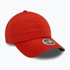 Czapka z daszkiem damska New Era Wmns Open Back Cap. Czerwone czapki z daszkiem damskie New Era, bez wzorów. Za 139.99 zł.