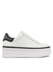 Liu Jo Sneakersy Selma 16 BA5101 PX190 Biały. Białe obuwie sportowe damskie Liu Jo, ze skóry, bez zapięcia. Za 479.99 zł.