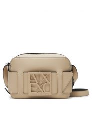 Armani Exchange Torebka 942699 0A874 U1092 Beżowy. Brązowe listonoszki damskie Armani Exchange, bez wzorów, ze skóry, bez dodatków. Za 449.99 zł.