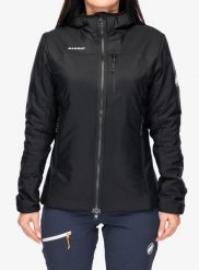 Kurtka ocieplana damska Mammut Rime IN Hooded Jacket. Czarne kurtki damskie Mammut, na zimę, m, bez wzorów, z materiału, bez kaptura. Za 1,055.99 zł.