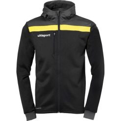 Kurtka Uhlsport Offense 23. Czarne kurtki damskie Uhlsport, xl, bez wzorów, z polaru, z kapturem. W wyprzedaży za 211.50 zł.