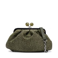 Torebka Weekend Max Mara. Zielone torebki wieczorowe damskie Weekend Max Mara, bez wzorów, bez dodatków. Za 1,159.00 zł.