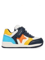 Geox Sneakersy B Rishon Boy B560RA 054FU C0664 Kolorowy. Buty sportowe chłopięce Geox, ze skóry, bez zapięcia. Za 209.99 zł.