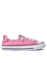 Converse Trampki Chuck Taylor All Star Shoreline Slip A11543C Różowy. Czerwone trampki damskie Converse, bez wzorów, z materiału, bez zapięcia. Za 169.99 zł.