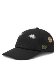 Weekend Max Mara Czapka z daszkiem Urbania 2515571054 Czarny. Czarne czapki z daszkiem damskie Weekend Max Mara, bez wzorów, z bawełny. Za 399.99 zł.