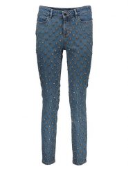 Guess Jeans Dżinsy - Slim fit - w kolorze niebieskim rozmiar: W24. Niebieskie jeansy damskie Guess Jeans. Za 118.56 zł.