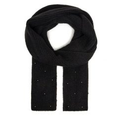Szalik Nine West. Czarne szaliki damskie Nine West, bez wzorów. Za 79.99 zł.