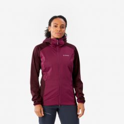 Kurtka softshell damska Simond Alpinism. Fioletowe kurtki sportowe damskie SIMOND, l, bez wzorów, z materiału, bez kaptura. Za 249.99 zł.