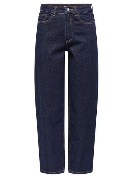 ONLY Jeansy Emily 15356761 Granatowy Mom Fit. Niebieskie jeansy damskie Only. Za 96.99 zł.
