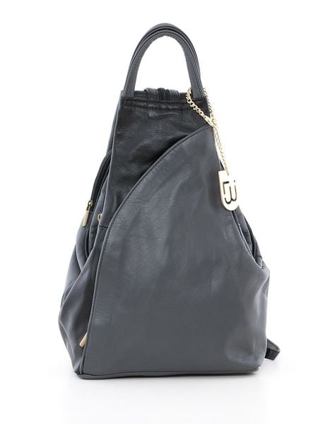 Lucca Baldi Skórzany plecak "Novara" w kolorze antracytowo-czarnym - 29 x 34 x 13 cm rozmiar: onesize. Czarne plecaki Lucca Baldi, bez wzorów, z materiału. Za 304.99 zł.