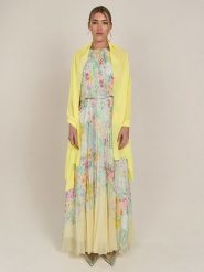 APART Chusta w kolorze żółtym rozmiar: onesize. Żółte chusty damskie Apart, bez wzorów. Za 43.99 zł.