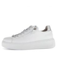 Gabor Skórzane sneakersy w kolorze białym rozmiar: 38,5. Białe obuwie sportowe damskie Gabor, ze skóry, bez zapięcia. Za 162.87 zł.