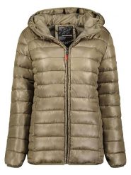 Geographical Norway Kurtka pikowana "Annecy" w kolorze złotym rozmiar: L. Żółte kurtki damskie Geographical Norway, l, bez wzorów, bez kaptura. Za 131.74 zł.