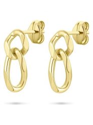 Les Petites Précieuses Pozłacane kolczyki-wkrętki rozmiar: onesize. Żółte kolczyki damskie Les Petites Précieuses, pozłacane. Za 208.99 zł.