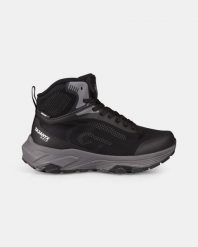 Uniseksowe wysokie buty trekkingowe Kilpi PINUT HIGH WP-U. Czarne obuwie trekkingowe damskie Kilpi, bez zapięcia. Za 370.41 zł.