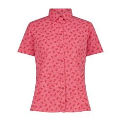 Koszula damska CMP. Czerwone koszule damskie CMP, xl, bez wzorów, z bawełny, eleganckie, bez kołnierzyka, bez ramiączek. Za 239.00 zł.