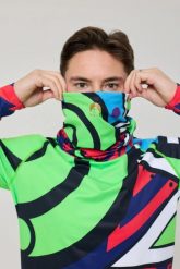 Komin Fresh Prince X. Czerwone kominy damskie OOSC, na zimę, bez wzorów, z elastanu. Za 98.99 zł.