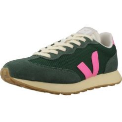 Buty VEJA RIO BRANCO II Zielony. Zielone obuwie trekkingowe damskie Veja, ze skóry, bez zapięcia. Za 508.99 zł.