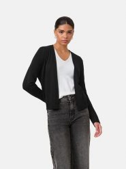 TAIFUN Kardigan w kolorze czarnym rozmiar: 40. Czarne kardigany damskie Taifun, s, bez wzorów, z wiskozy. Za 172.08 zł.
