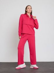 BGN Bluza w kolorze różowym rozmiar: 36. Różowe bluzy damskie BGN, bez wzorów, bez kaptura. Za 100.99 zł.