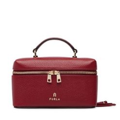 Torebka Furla. Czerwone torebki klasyczne damskie Furla, bez dodatków. Za 944.99 zł.